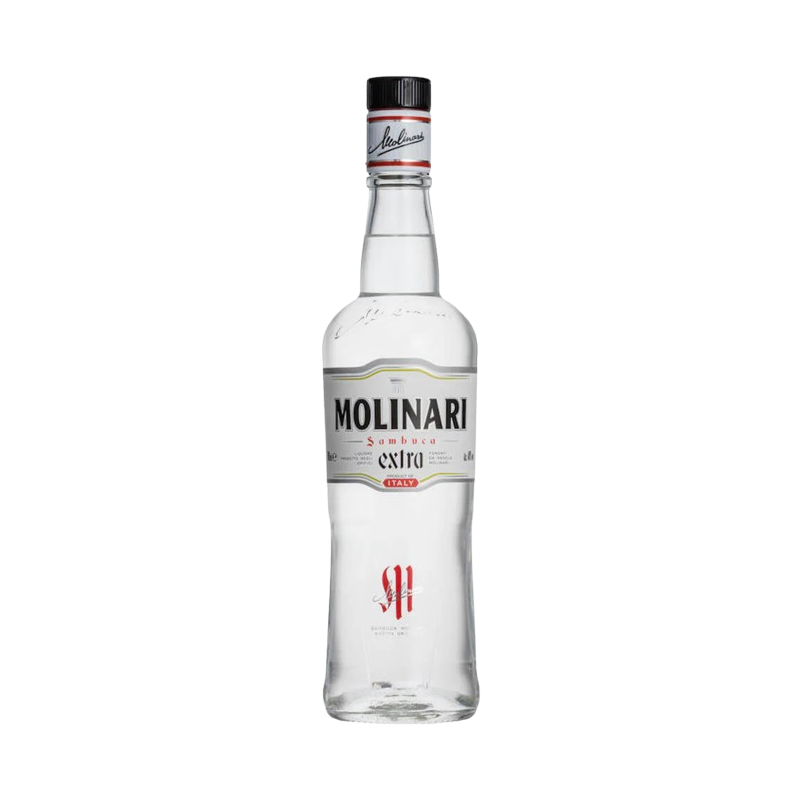 Photographie d'une bouteille de Molinari Sambuca Extra