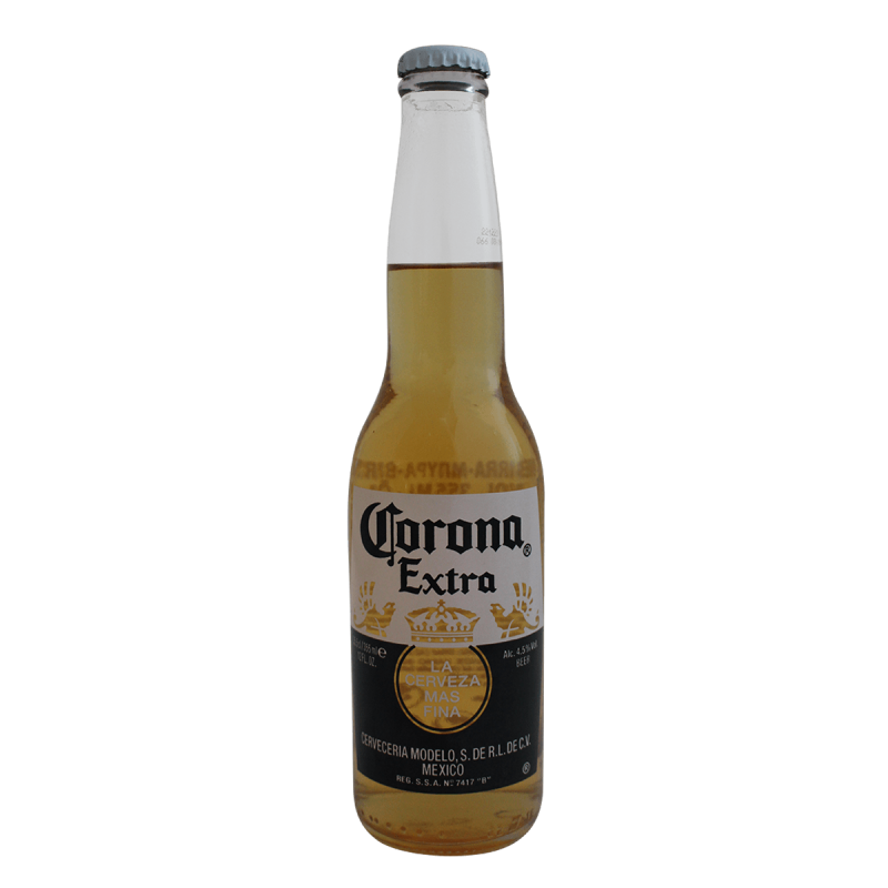 Photographie d'une bouteille de bière corona extra 24x33 cl vp 4.5°