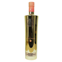 Photographie d'une bouteille de Au Vodka Juicy Peach 70 cl