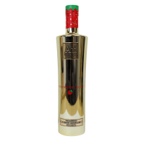 Photographie d'une bouteille de Au Vodka Strawberry Burst 70 cl