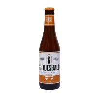 Photographie d'une bouteille de bière St Idesbald Ambrée 33 cl