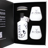 Photographie d'une bouteille de Coffret Gin Panda Bio 70 cl
