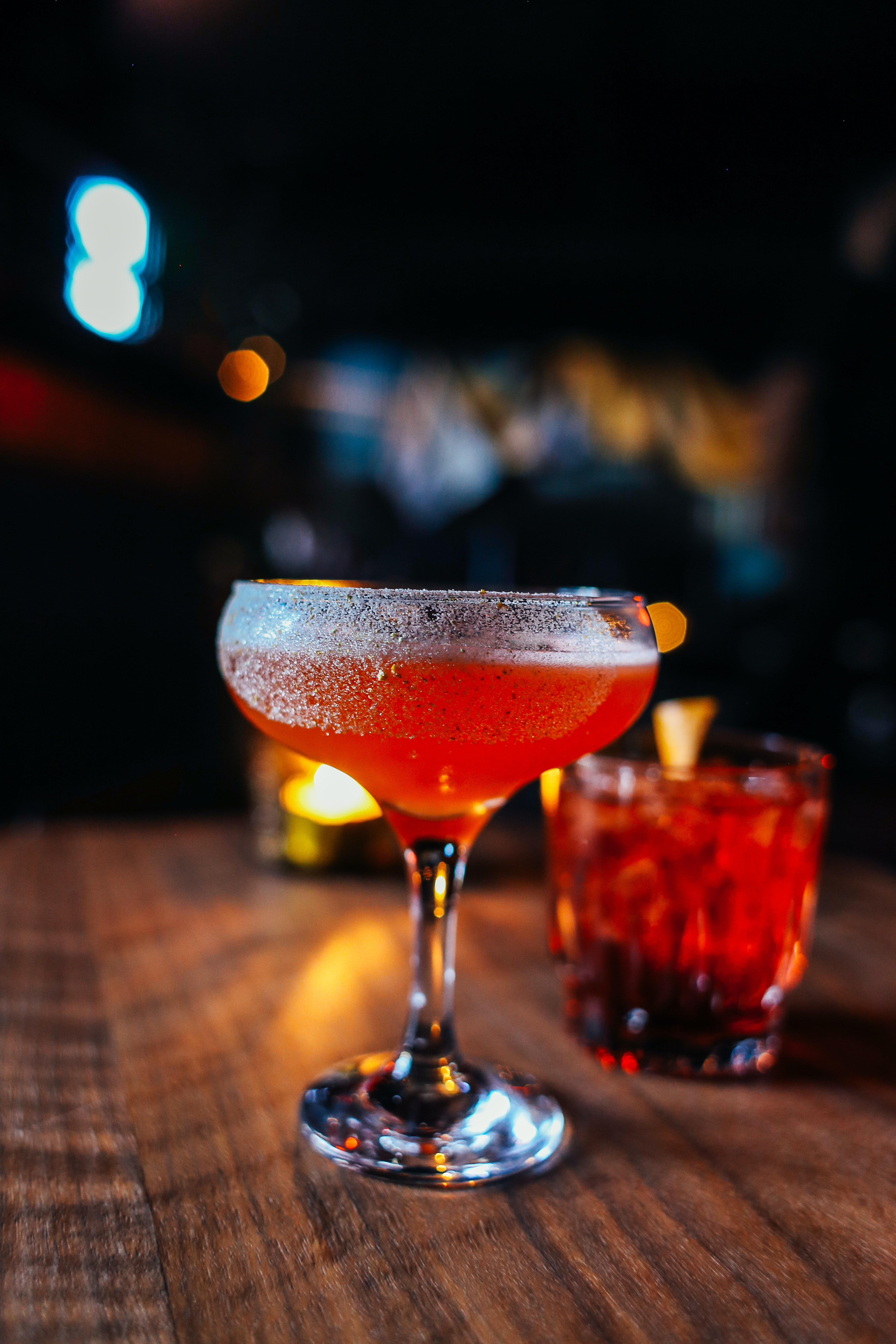 Cocktail à base de porto rosé