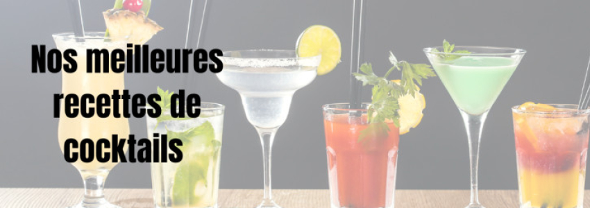 Nos meilleures recettes de cocktails